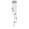 Z-Lite Arden Chandelier, 5-Light, 12 In.W x 12 In.H, Brushed Nickel/Clear 651P-5R-BN - alternate 8
